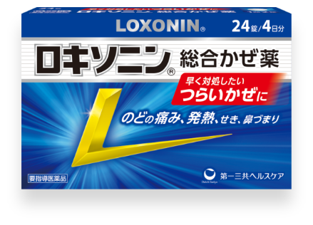 ロキソニン®総合かぜ薬 パッケージ